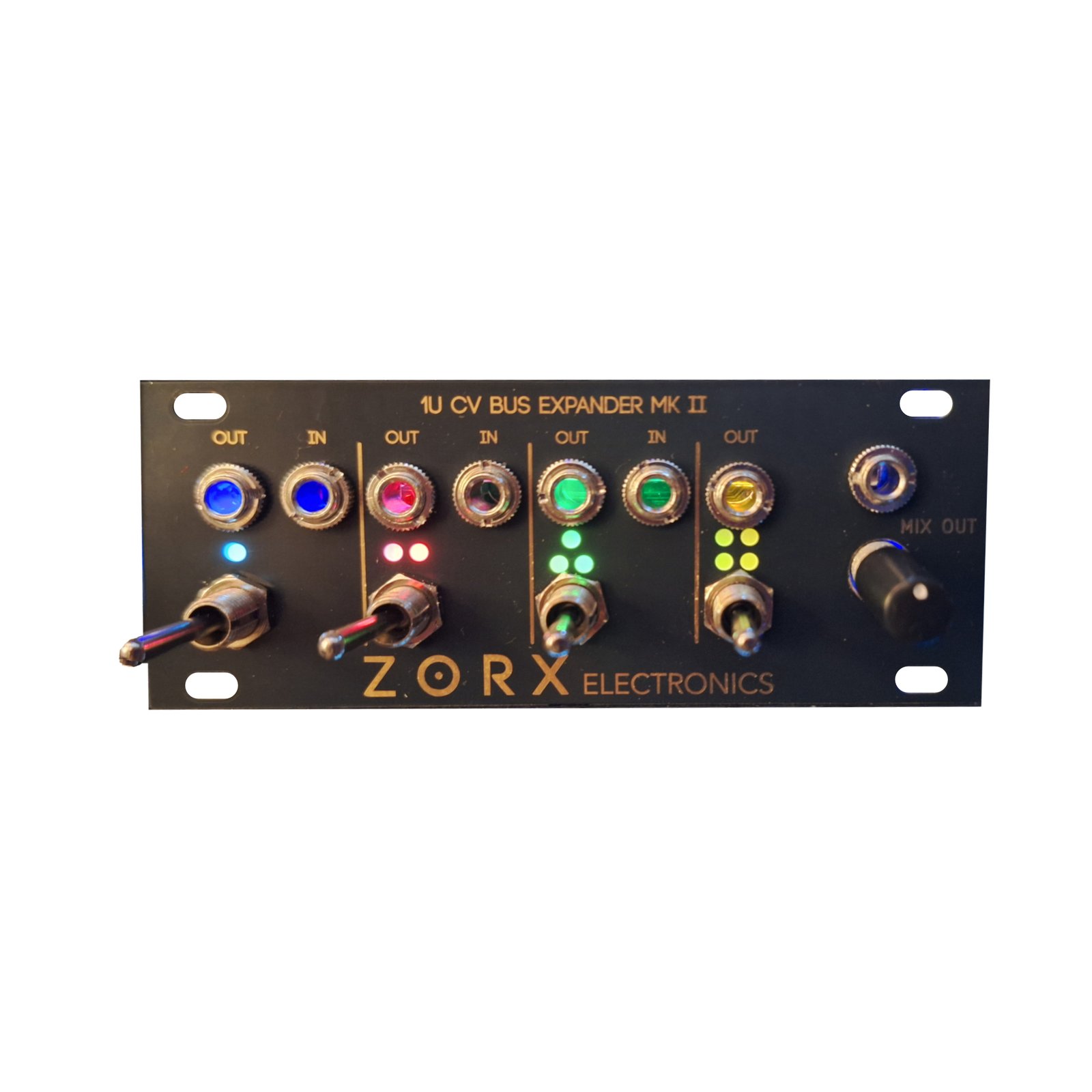 Zorx 1U CV Bus MK II | Zorx Electronics